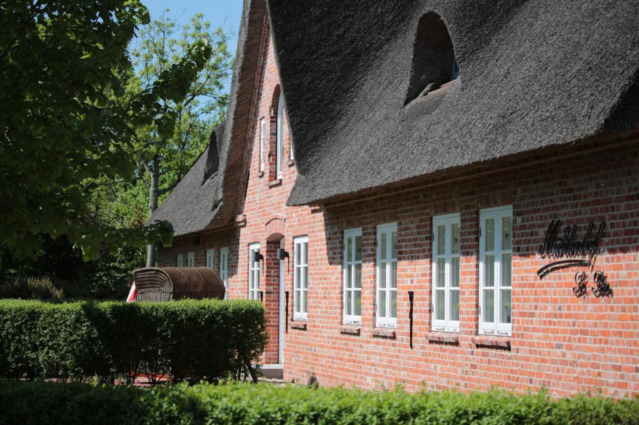 Ferienwohnung 1 Im Reetdachhaus Muehlenhof Sankt Peter-Ording Exteriör bild
