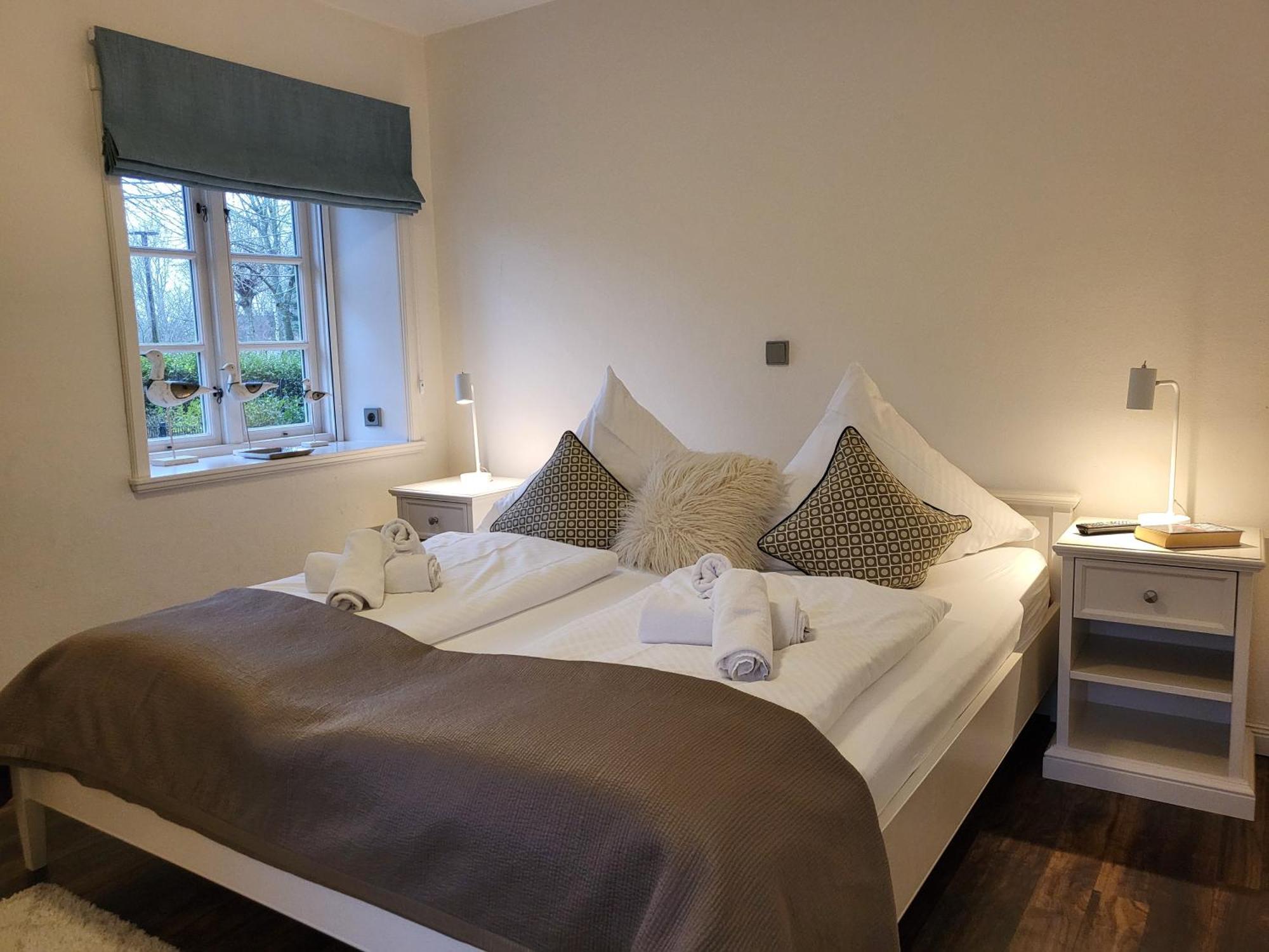 Ferienwohnung 1 Im Reetdachhaus Muehlenhof Sankt Peter-Ording Exteriör bild