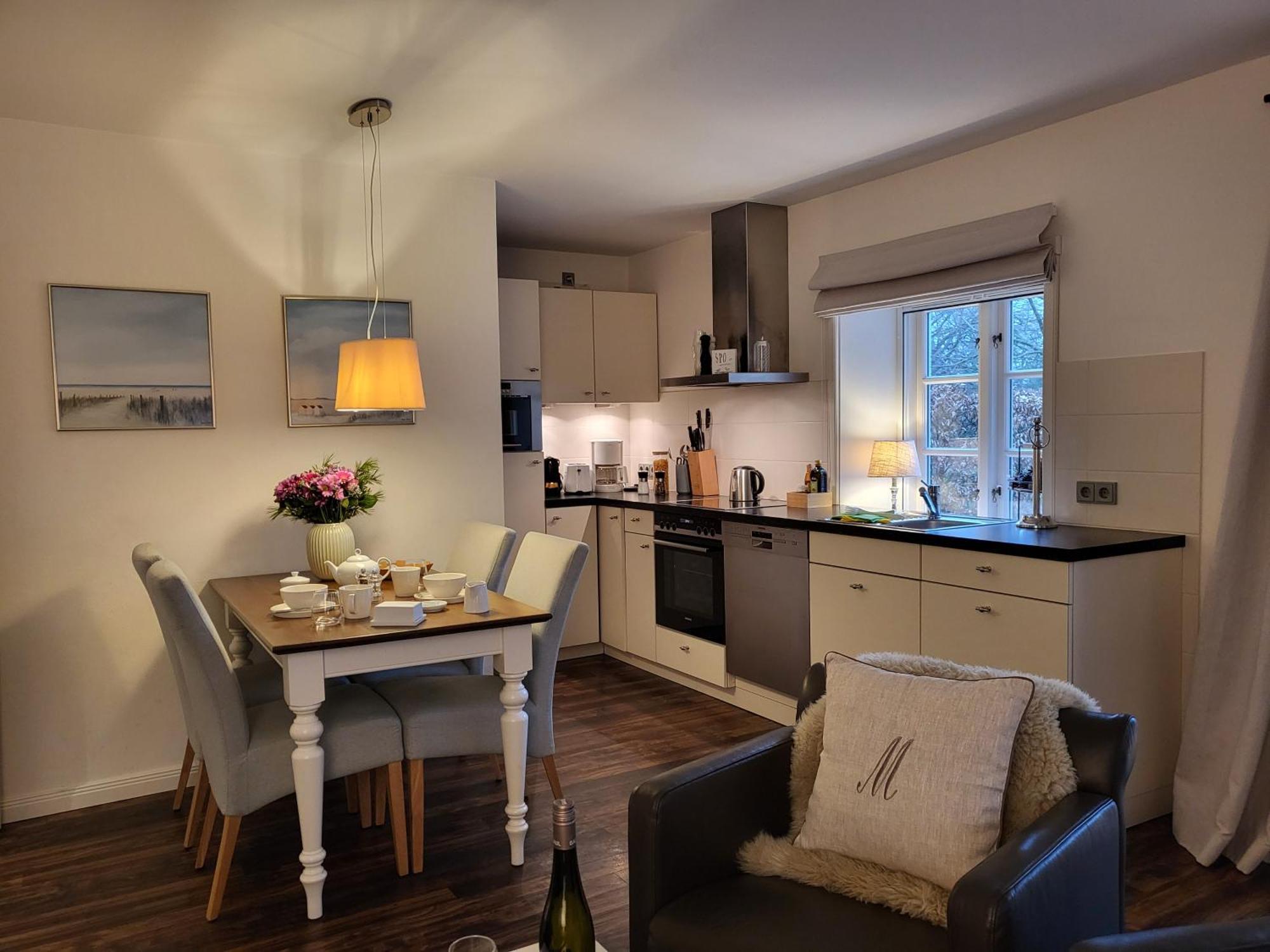 Ferienwohnung 1 Im Reetdachhaus Muehlenhof Sankt Peter-Ording Exteriör bild