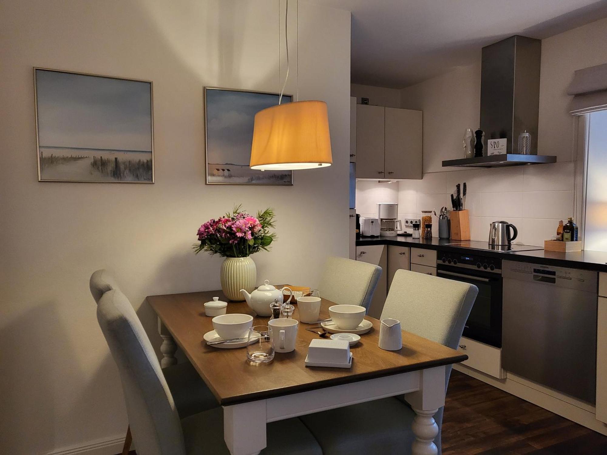 Ferienwohnung 1 Im Reetdachhaus Muehlenhof Sankt Peter-Ording Exteriör bild