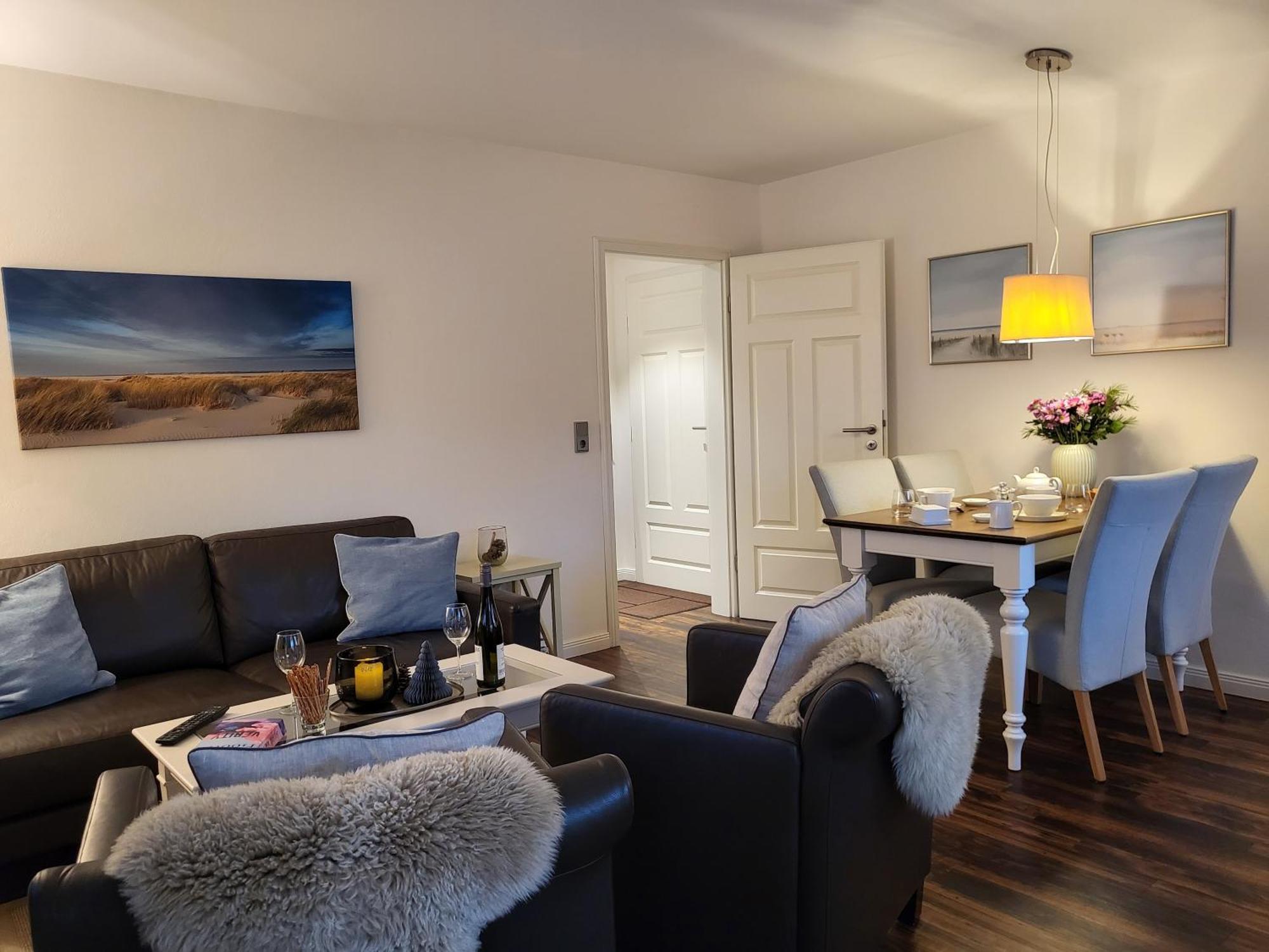 Ferienwohnung 1 Im Reetdachhaus Muehlenhof Sankt Peter-Ording Exteriör bild